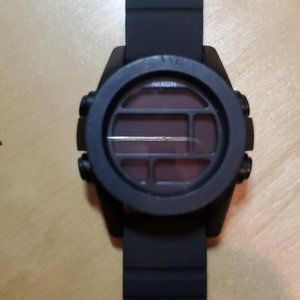Nixon The Unit Black "that's What She Said" Digital Watch